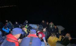 Aydın açıklarında 30 düzensiz göçmen kurtarıldı