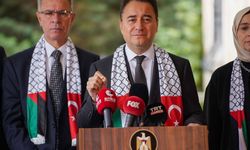 DEVA lideri Babacan, Filistin'in Ankara Büyükelçiliği'ni ziyaret etti