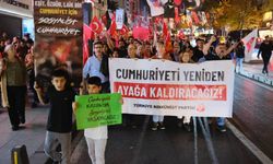 TKP'den 'Cumhuriyeti yeniden ayağa kaldıracağız' yürüyüşü