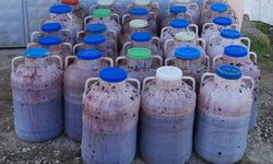 Elazığ'da 2 bin 85 litre kaçak şarap ele geçirildi