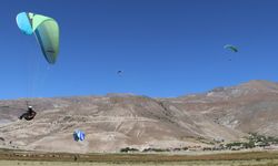 Erzincan'da düzenlenen Yamaç Paraşütü Hedef Eğitim Yarışması sona erdi