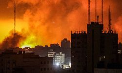 Gazze'de karanlık gece