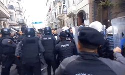 HDP İstanbul İl binası önünde polis müdahalesi: Gözaltılar var
