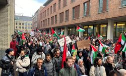 Hollanda'da Filistin'e destek yürüyüşü düzenlendi