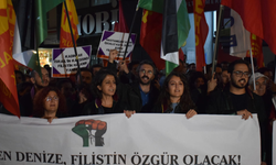 İzmir Emek ve Demokrasi Güçleri'nden İsrail protestosu