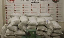 Kapıkule Gümrük Kapısı'nda 887 kilogram kaçak "damiana çayı" ele geçirildi
