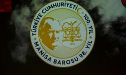 Manisa Barosu'ndan 100. yıla  özel logo 