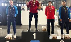 Milli eskrimci Enver Yıldırım, Belçika'daki turnuvada altın madalya kazandı