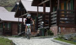 Rize'de Uluslararası MTB Cup Dağ Bisikleti Yarışları yapıldı