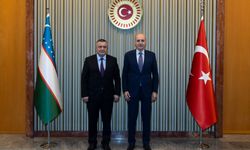 TBMM Başkanı Kurtulmuş, Özbekistan Yasama Meclisi Başkanı İsmailov ile görüştü