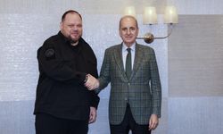 TBMM Başkanı Kurtulmuş, Ukrayna Meclis Başkanı Stefançuk ile görüştü