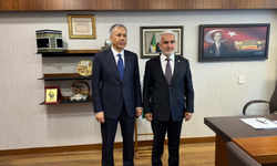 İçişleri Bakanı Ali Yerlikaya'dan, HÜDA PAR Genel Başkanı'na ziyaret