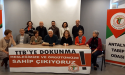 Antalya Tabip Odası: Hekimler susmaz, TTB susturulamaz