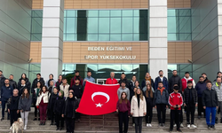 Gümüşhane Üniversitesi öğrencilerinden Ata’ya Saygı Yürüyüşü