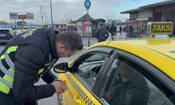 İstanbul'da taksi sürücülerine yönelik denetim yapıldı