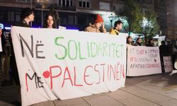 Kosova'da Filistin'e destek yürüyüşü yapıldı