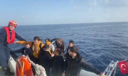 Muğla açıklarında 57 göçmen kurtarıldı, 45 göçmen yakalandı