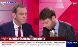 Fransa'da sunucu ile hükûmet sözcüsü arasında 'kınama' tartışması