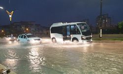 Osmaniye'de sağanak yağış etkili oldu
