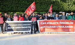 Adana'da TİP'liler Can Atalay için açlık grevine başladı