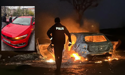 CHP ilçe yöneticisine kalaşnikoflu saldırı: Saldırıda kullanılan araç yakıldı