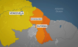 Guyana ordusuna ait helikopterin düşmesi sonucu 5 asker öldü