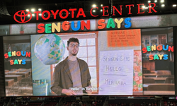 NBA'nin yıldız ismi Alperen Şengün, takım arkadaşlarına Türkçe dersi verdi