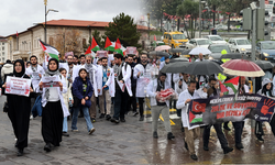 Sağlık emekçilerinden İsrail'in Gazze'deki katliamlarına karşı 20 ilde 'sessiz yürüyüş'