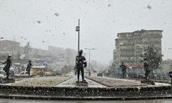 Çankırı'da kar yağışı etkili oluyor