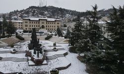 Kastamonu'da kar yağışı etkisini gösteriyor