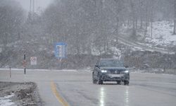 Kırklareli'nde kar yağışı başladı