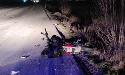 Afyon'da trafik kazası: Motosiklet sürücüsü yaşamını yitirdi