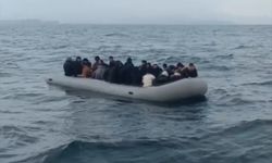Balıkesir açıklarında 110 göçmen yakalandı