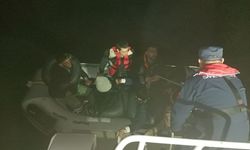 Ayvalık açıklarında 45 göçmen yakalandı