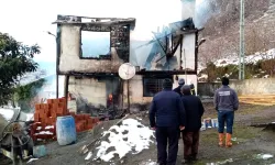 Giresun'da çıkan ev yangınında bir kişi hayatını kaybetti