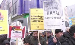 TOKİ Mağdurlarından Tuzla'da Eylem: Ev değil hayal satıyorsunuz