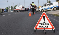 Ankara'da 4 tırın karıştığı zincirleme kazada 1 kişi yaralandı