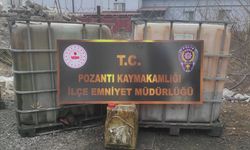 Adana'da 1000 litre kaçak akaryakıt yakalandı