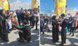 Newroz’da evlenme teklifi