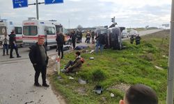 Tekirdağ'da tır yolcu minibüsüne çarptı: 5 ölü, 10 yaralı