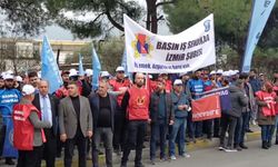 Manisa'da Pilenpak işçileri greve gidiyor