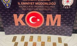 Antalya'da 12 kilogram gümrük kaçağı altın yakalandı