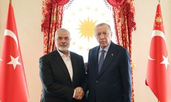 Erdoğan, Hamas Siyasi Büro Başkanı İsmail Heniyye ile görüştü