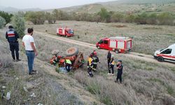 Konya'da traktör devrildi, sürücüsü hayatını kaybetti