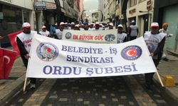 Belediye-İş Sendikası Ordu Şubesi’nden 1 Mayıs mesajı: Ekmek, barış, özgürlük…