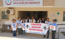 Ses Antalya Şubesi "Vergide adalet" eylemlerine devam ediyor