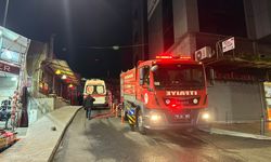 Trabzon'da iş merkezinde yangın çıktı