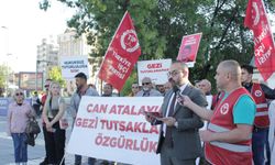TİP'ten Kayseri'de eylem: Madenciler için, onların avukatı Can Atalay için adalet istiyoruz