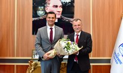 Başkan Balaban Büyükşehir Belediye Başkanı Zeyrek’i ağırladı