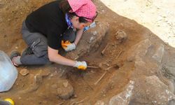 Diyarbakır'da eski taş ocağında yapılan kazı çalışmalarında 60 tarihi çocuk mezarı bulundu